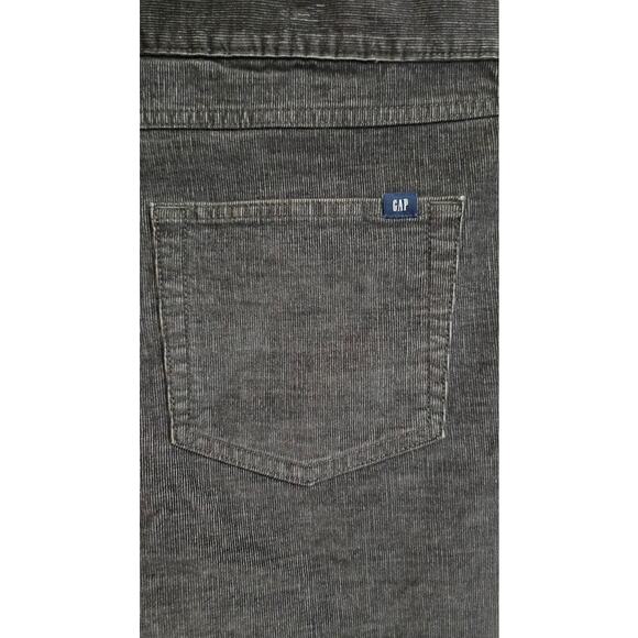 GAP Gray Corduroy Shorts Women’s 16‎ High Rise Casual Cutoff NWT - Picture 7 of 7